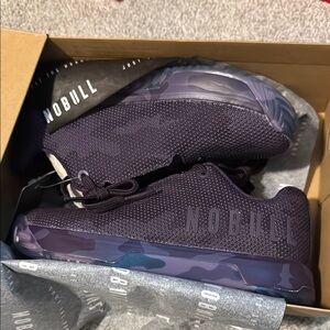 NOBULL Women’s Purple Black Camo Trainer Plus Shoes